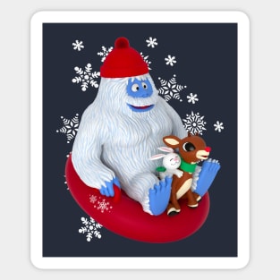 BUMBLE & RUDOLPH Snow Tubing Sticker